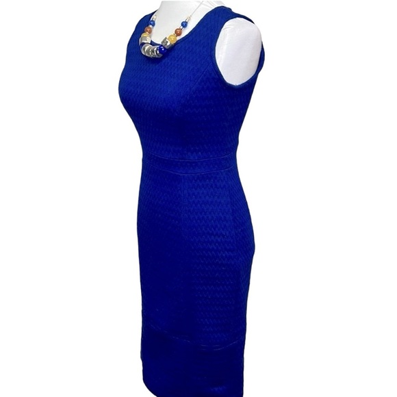 Anthropologie Tabitha Chevron Design Dress - Picture 3 of 5